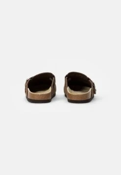 Pier One Leather Unisex - Pantoffels - Brown -Pier One 18a09b6c3e71439784e427988b058842