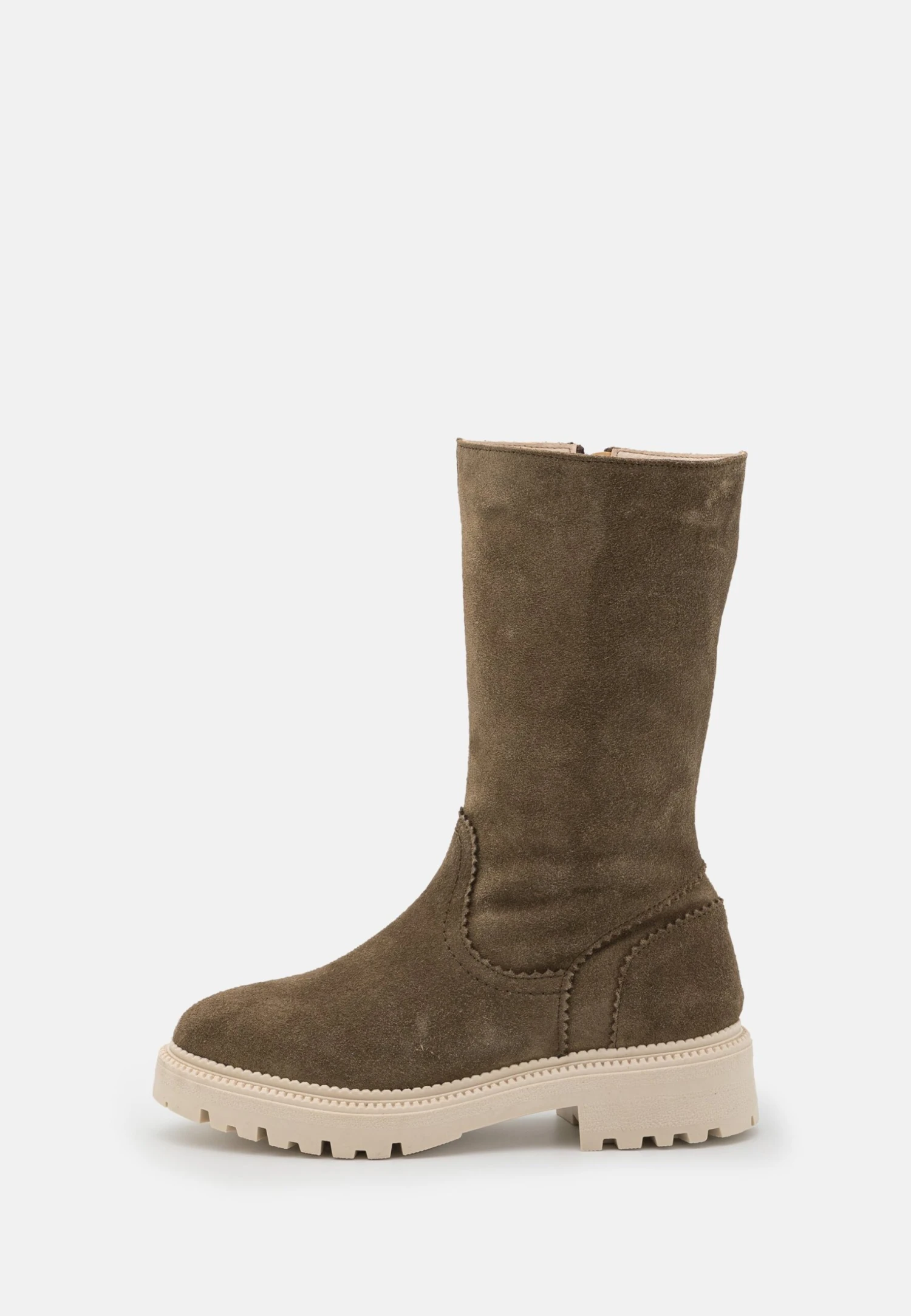 Pier One Leather Winter Boot - Laarzen - Khaki 2 Pier One Leather Winter Boot - Laarzen - Khaki - Afbeelding 2