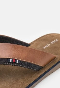 Pier One Leather - Teensandalen - Cognac -Pier One 1f87f71132da493d87a878e247d137ba