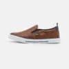 Pier One Unisex - Sneakers Laag - Cognac