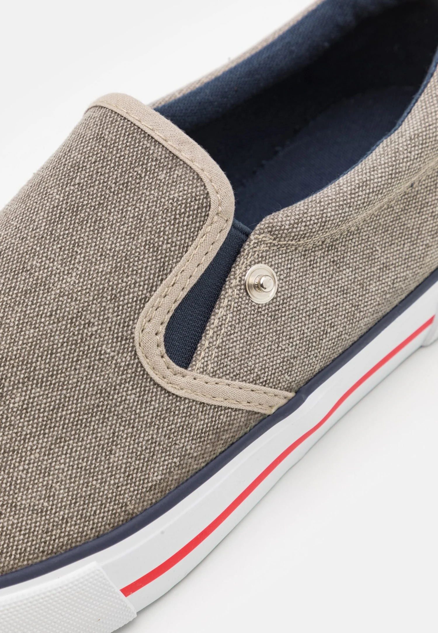 Pier One Unisex - Sneakers Laag - Taupe 6 Pier One Unisex - Sneakers Laag - Taupe - Afbeelding 6