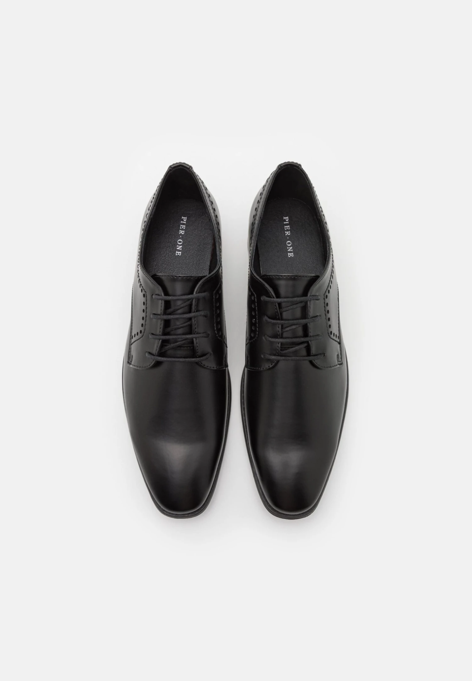 Pier One Unisex - Veterschoenen - Black 4 Pier One Unisex - Veterschoenen - Black - Afbeelding 4