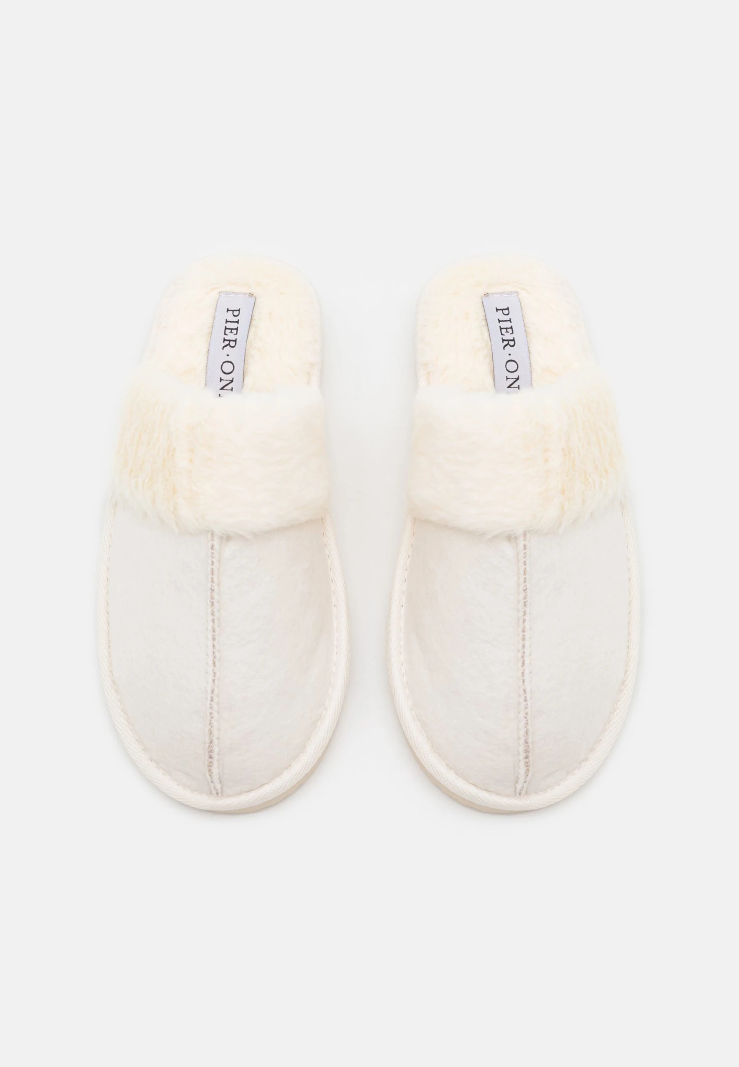 Pier One Pantoffels - Off-White 5 Pier One Pantoffels - Off-White - Afbeelding 5