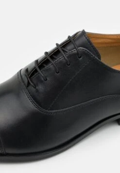 Pier One Leather- Veterschoenen - Black 11 Pier One Leather- Veterschoenen - Black -Pier One a8505b4d4c6445f0b142145b8ad16084