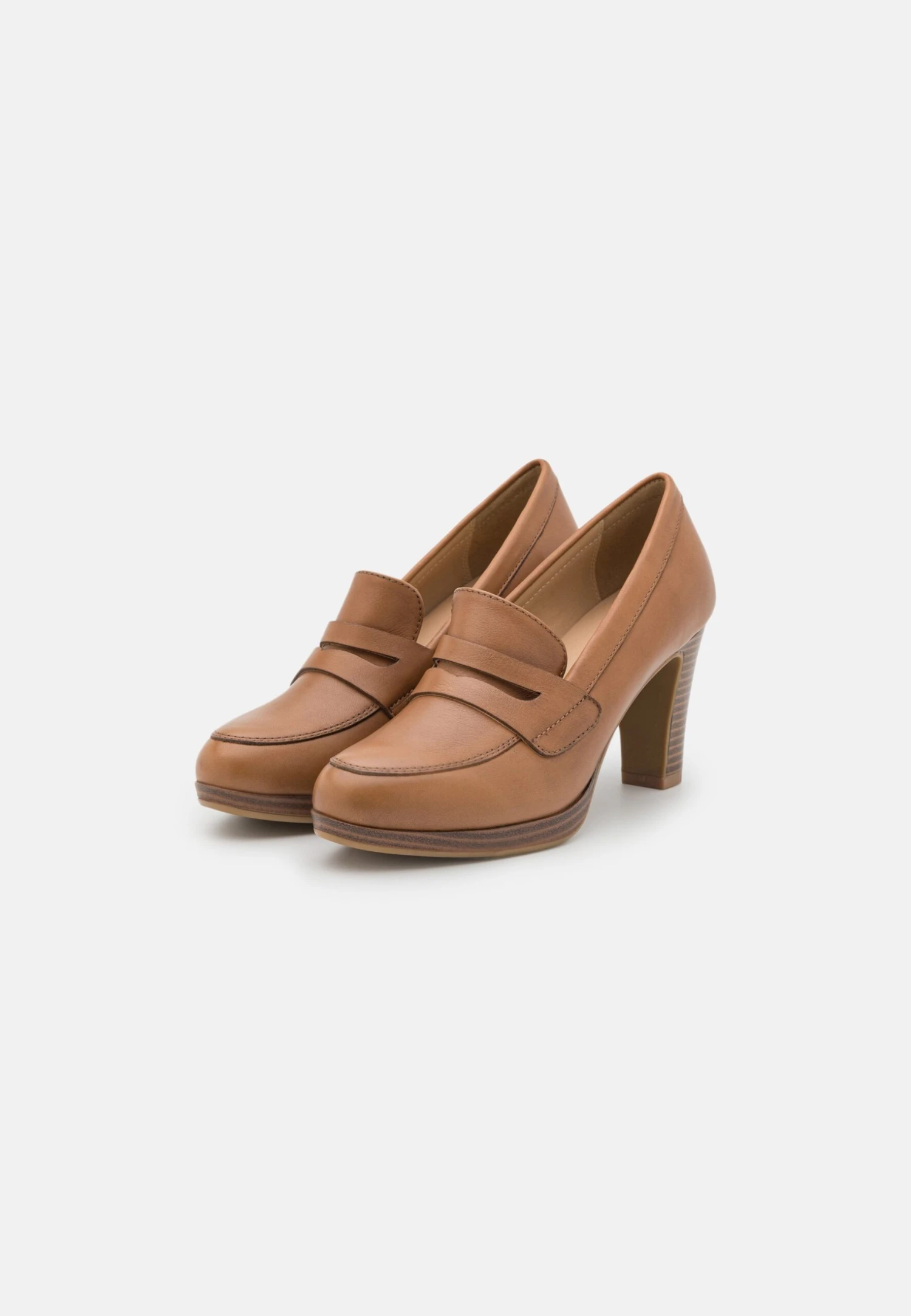 Pier One Leather- Klassieke Pumps - Cognac 3 Pier One Leather- Klassieke Pumps - Cognac - Afbeelding 3